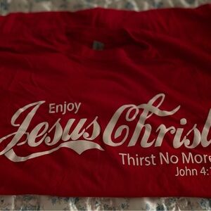 Red Graphic Short Sleeve Tee